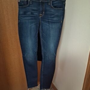 Women's Hudson Kridta Ankle Supwr Skinny With Raw Hem